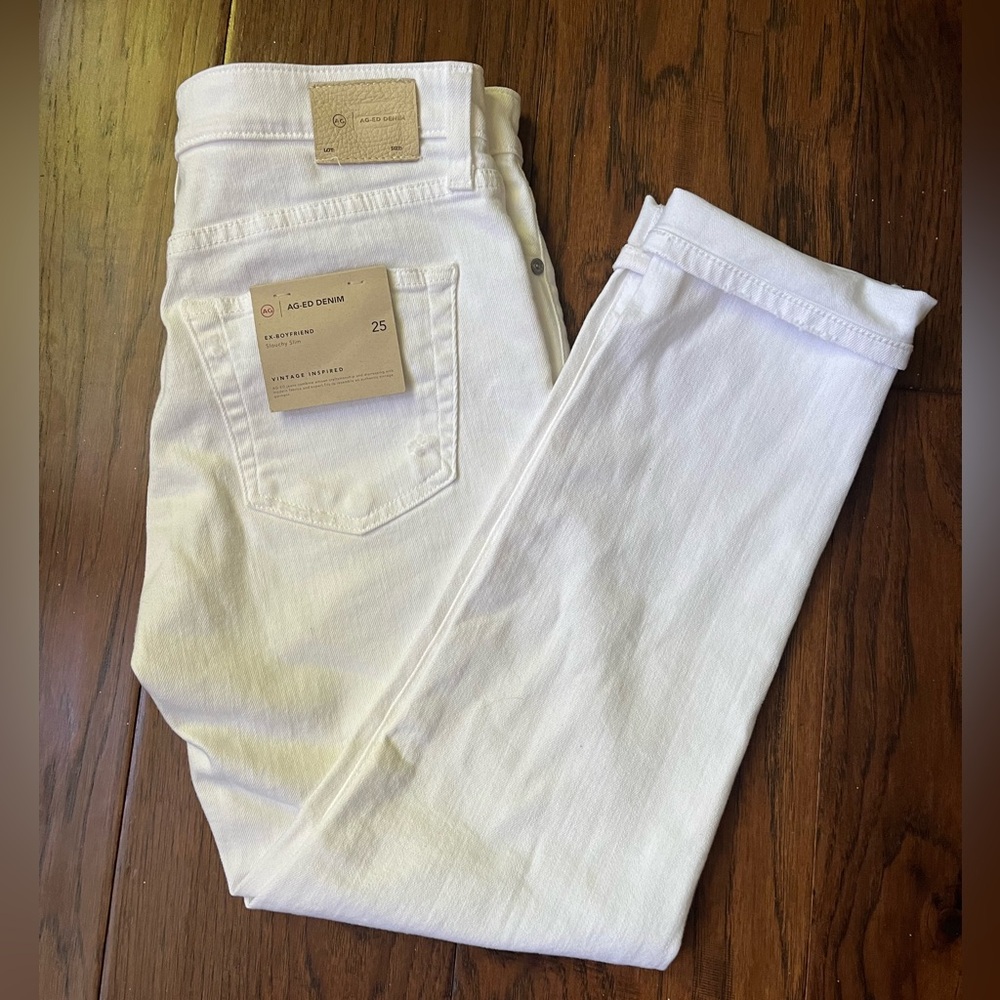 White AG EX-BOYFRIEND Denim